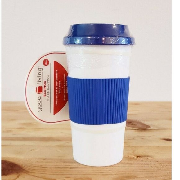 Good Living Other - Good Living ECO MUG NEW 16 Ounce BPA FREE Twist On Lid Hand Grip